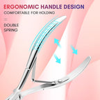 Makartt Cuticle Nipper, Full Jaw Sharp Nail Trimmer Cutter - Image 3