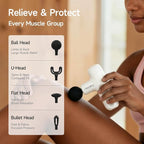 HEYCHY Super Mini Massage Gun Deep Tissue, Handheld Muscle Massager - Image 7