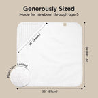 KeaBabies Hooded Baby Towel for Newborn - Image 4
