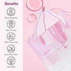 Salmon DNA PDRN Collagen Jelly Gel Mask, Overnight Face Mask, Hydrogel Mask - Image 2