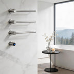 Electric Towel Warmer Concealed, Swivel Heated Towel Rack - Image 6