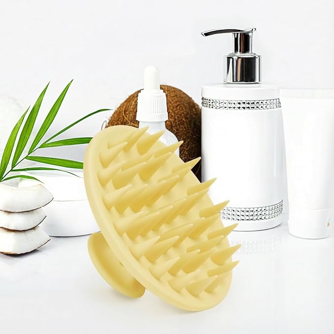 Silicone Scalp Massager Shampoo Brush, Scalp Brush - Image 5