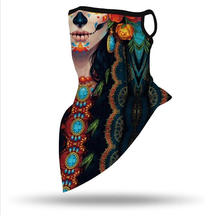 YAYOUREL Neck Gaiter Face Mask Bandanas - Image 4