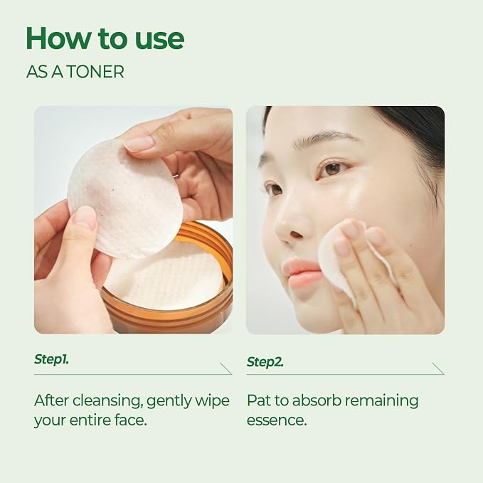SKINFOOD Pantothenic Water Parsley Clear Toner Pad, Daily Exfoliating Pads - Image 8