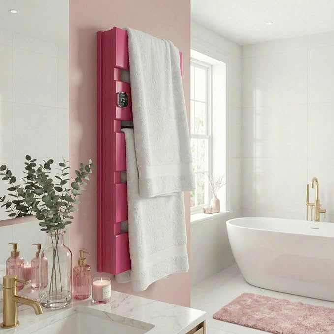 Electric Towel Warmer, Heated Towel Rack - Image 7