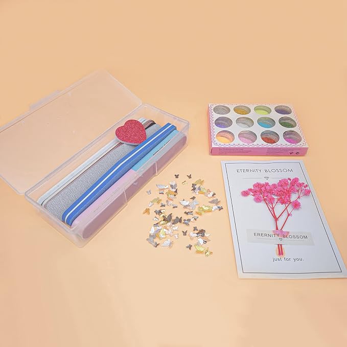 Lokyango Clear Manicure Tool Box, Personal Nail Box Storage Case - Image 7