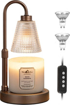 Big Brown Candle Warmer Lamp - Image 8