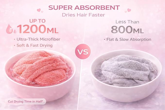 ADOGO Microfiber Hair Towel - Image 2