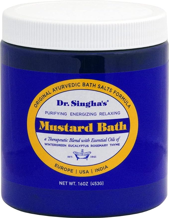 Dr. Singha's Mustard Bath, Therapeutic Bath Salts - Image 9