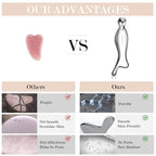 4-in-1 Gua Sha Facial Tools: Stainless Steel Gua Sha Tool, Luxury Box, - Image 2