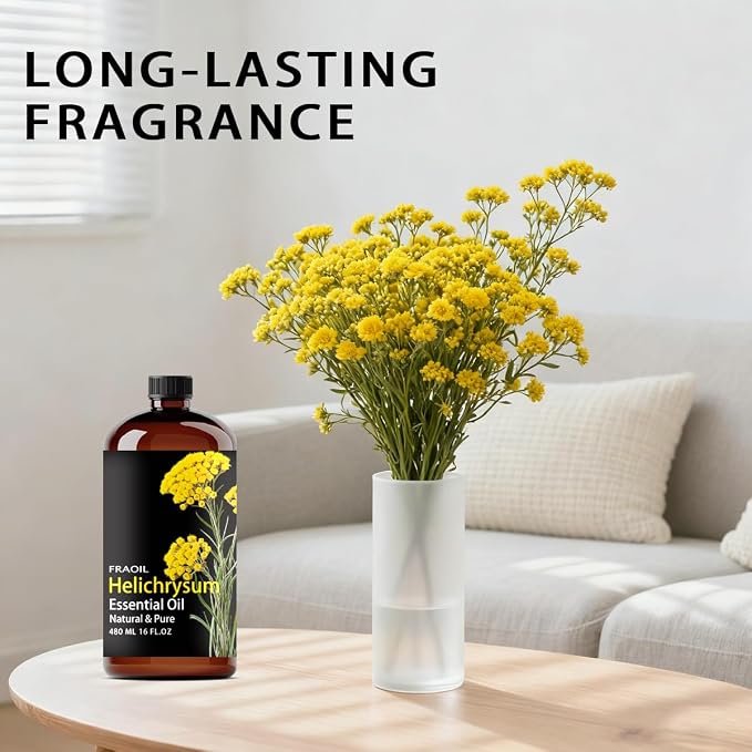 Helichrysum Essential Oil, Helichrysum Oil 16 Fl Oz 480 ML - Image 4