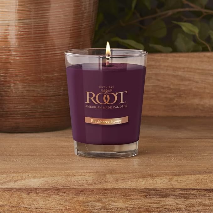 Root Candles Scented Candles Honeycomb Beeswax Blend Premium Handcrafted Candle - Image 6