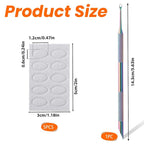 Cuticle Pusher, Dual Ended Nail Cuticle Remover - Image 2