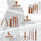 Manicure Set Professional Nail Clippers Pedicure Kit - Image 2