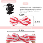 WHAVEL 6 Pack Pink Spa Headbands, Makeup Headbands Skincare Headbands - Image 2