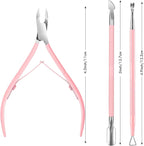 Cuticle Trimmer with Cuticle Pusher, XUNXMAS Cuticle Remover Cutter Nipper - Image 6