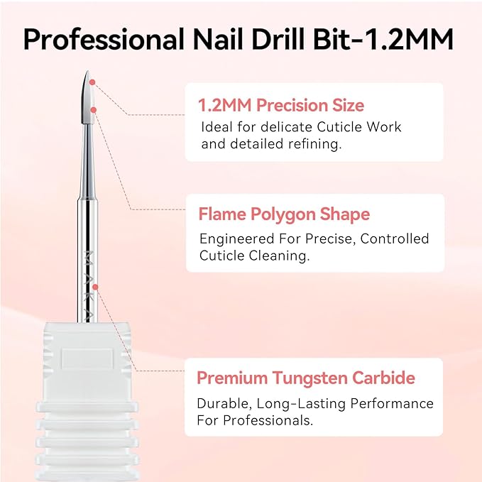 Makartt Flame Cuticle Nail Drill Bit - Image 4