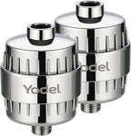 Yodel Shower Filter 2 Pack Chrome by Yodel