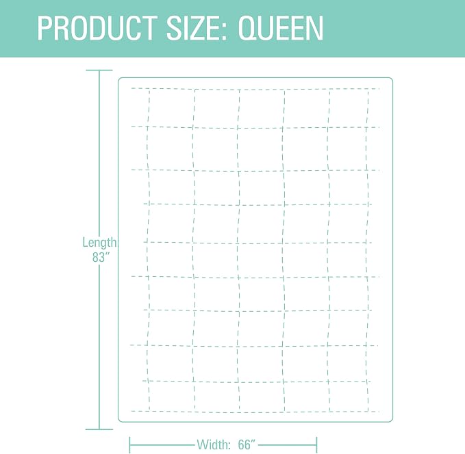 100% Cotton Queen Mattress Pad/Blanket, Also can be Used as Cover by ShieldLife - Image 2