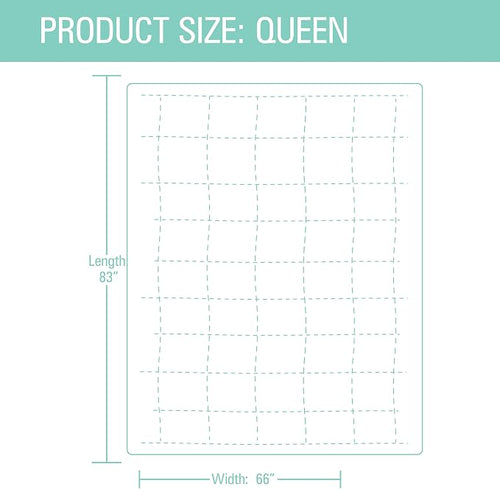 100% Cotton Queen Mattress Pad/Blanket, Also can be Used as Cover by ShieldLife - Image 2