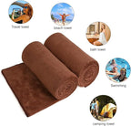 JML Microfiber Bath Towels, Bath Towel 4 Pack 30" x 60", Super Absorbent and - Image 7