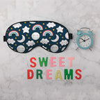 Cute Sky Night Eye Mask Sleeping Mask Moon Clouds Rainbows Stars Sleep Masks - Image 6