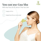 STARR-GIA Certified 100% Xiuyan Jade Gua Sha Massage Tool-Face Massager Reduces - Image 4