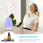 Homeweeks Diffusers, 100ml Colorful Essential Oil Diffuser - Image 3