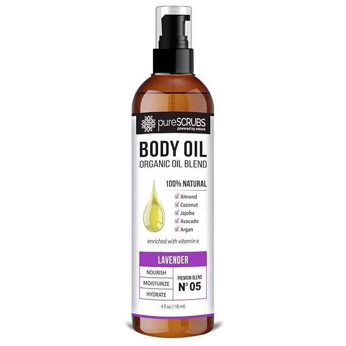 pureSCRUBS Ultra Moisturizing Lavender Body Oil Spray by pureSCRUBS