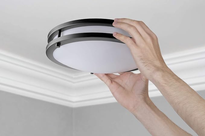LB72160 LED Flush Mount Ceiling Light, 12 inch, 15W Dimmable 1200lm, 5000K - Image 6