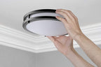 LB72120 LED Flush Mount Ceiling Light, 12 inch, 15W Dimmable 1200lm, 3000K Warm - Image 6