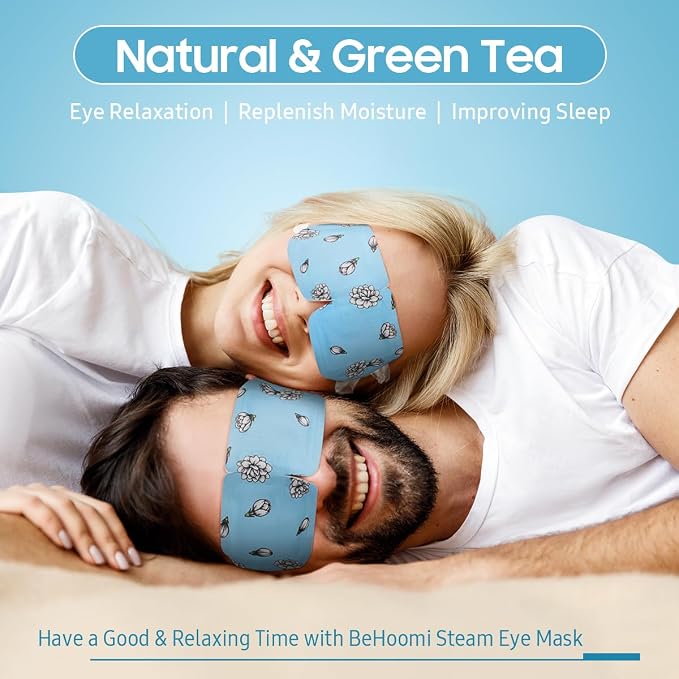 BeHoomi 30Packs Steam Eye Mask, Heated Eye Mask Warm Compress - Image 2