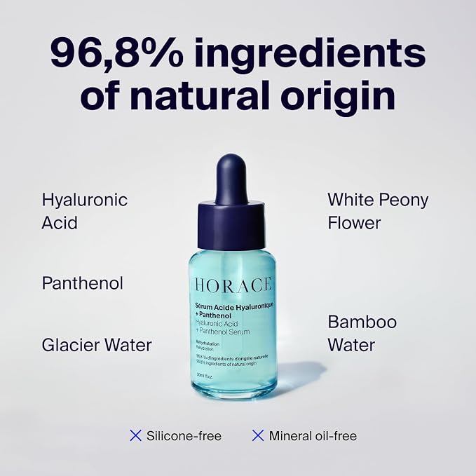HORACE Hyaluronic Acid + Panthenol Face Serum - Image 3