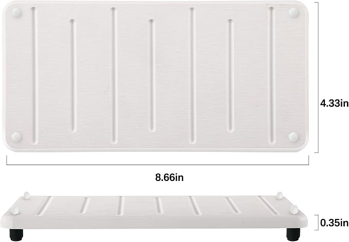 2PCS Water Absorbing Stone Drying Mat - Image 4