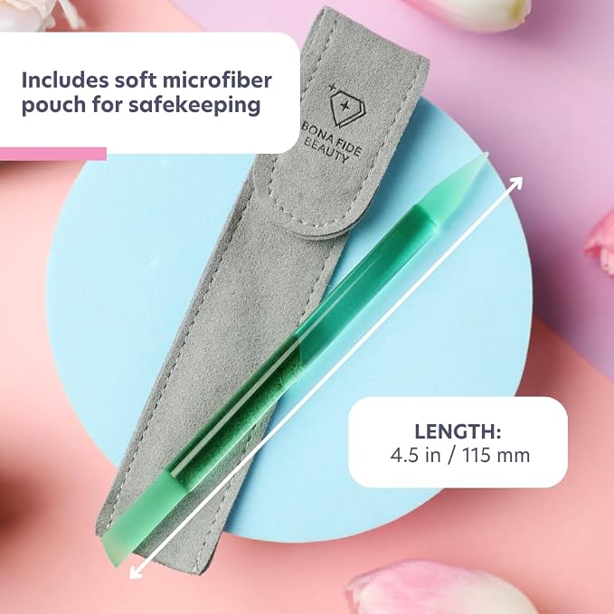 Bona Fide Beauty Czech Glass Cuticle Pusher - Image 3
