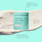 frank body Glycolic Acid Body Scrub | Fights KP & Breakouts, Spots & Tighten - Image 2