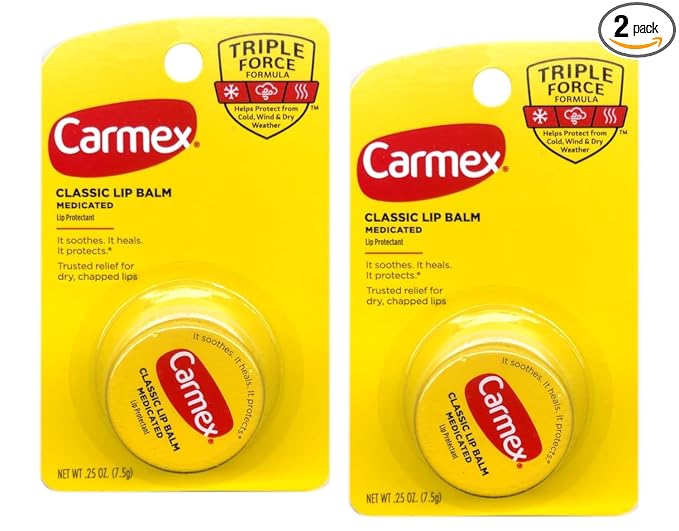 Carmex Classic Lip Balm Medicated, 0.25 oz by Carmex