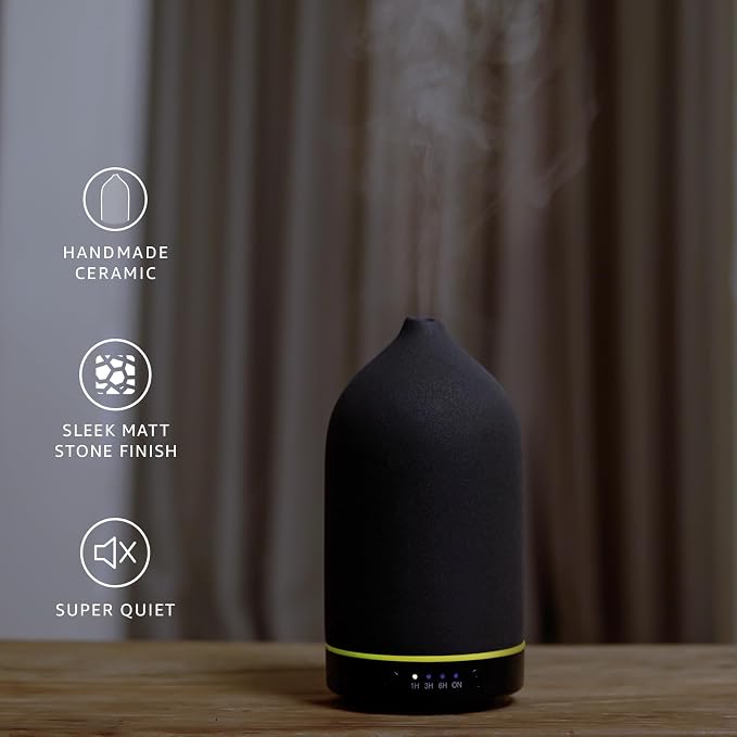 Gooamp 200ML Ceramic Essential Oil Diffuser - Image 4