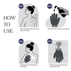 Evridwear Exfoliating Dual Texture Bath Gloves - Image 3