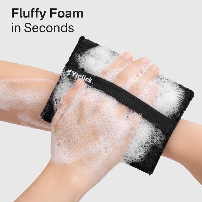 Yiclick Exfoliating Body Scrubber, Body Exfoliator Scrubber, Exfoliating Sponge - Image 6