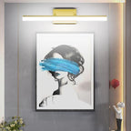 Aipsun Bathroom Vanity Light Brushed Gold Modern LED Vanity Lighting Over - Image 8