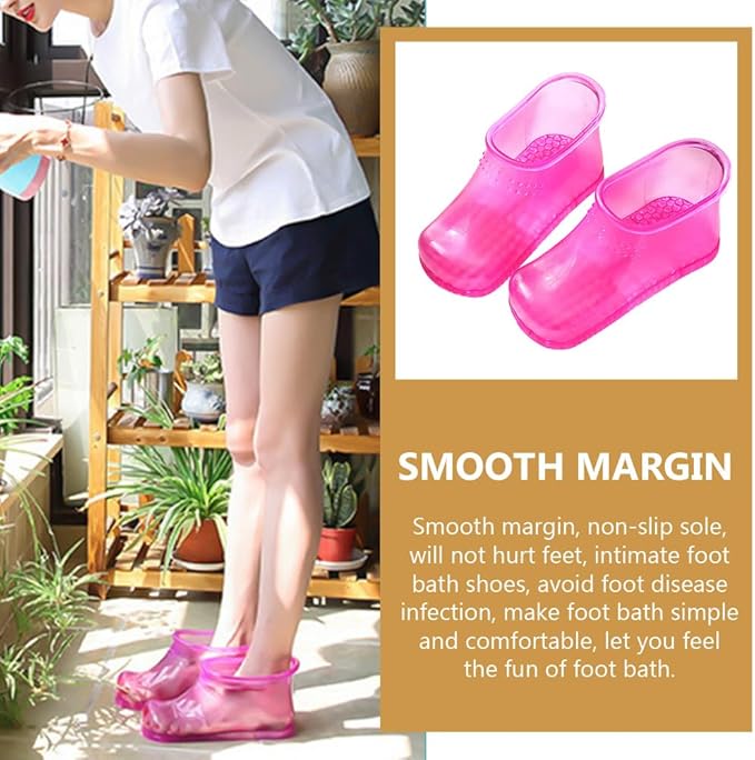 Beavorty Foot Soaker Portable Feet Soaking Tub Leakproof ＆ Wearable Foot - Image 4