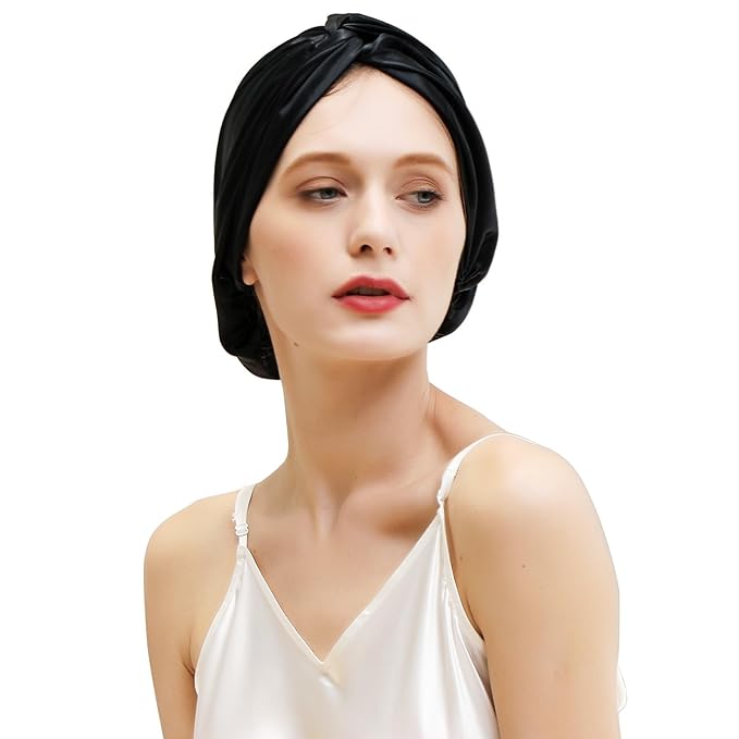 ZIMASILK 22 Momme 100% Mulberry Silk Bonnet by ZIMASILK