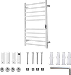 Heated Towel Racks for Bathroom, Wall Mounted Electric Towel Warmer Racks - Image 7