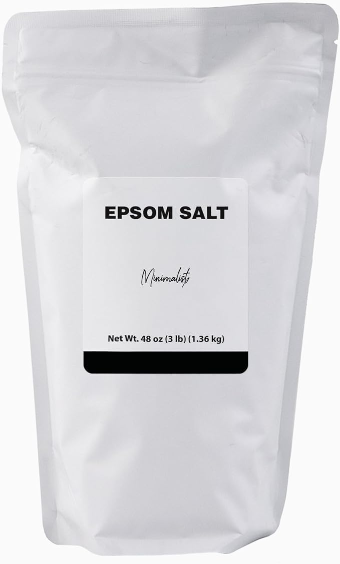 Minimalist Epsom Salt, Magnesium Sulfate, Packaged by Minimalist