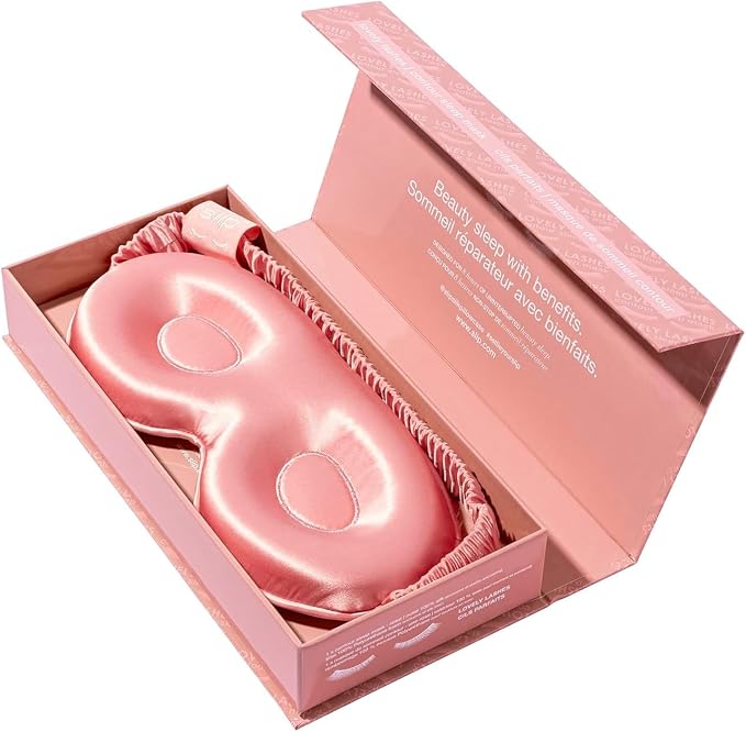 slip Rose Contour Sleep Mask | Pure Silk, 100% Mulberry Silk | Contoured Design - Image 5