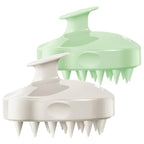 HEETA Scalp Massager Shampoo Brush 2 Pack, Soft Silicone Bristles to Remove by HEETA