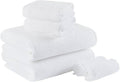 Madison Park Bathroom Towel Set of 6 Diagonal Ribbed, 500 GSM by MADISONPARK