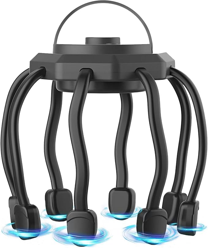 Electric Scalp Massager, Head Massager Scalp Stress Relax, Kneading Hair Massage by ONIYEA