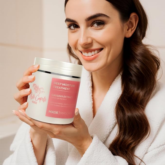 I Belli Capelli Venice Cassava Extract & Argan Oil Hair Mask - - Image 7